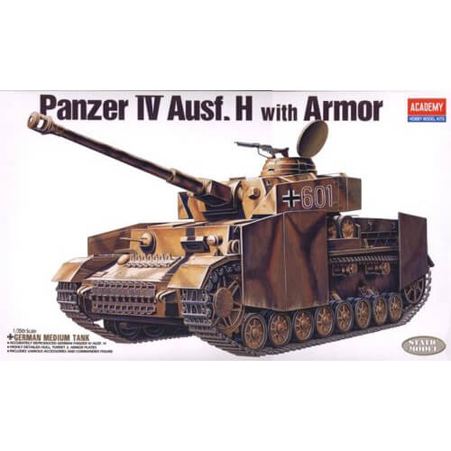 ACADEMY 13233 135 PANZER IV AUSF.H With ARMOR