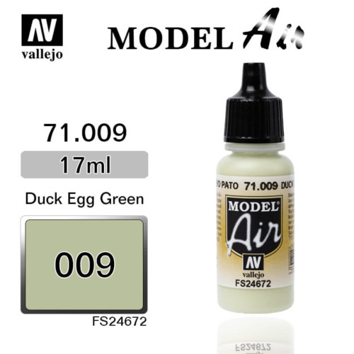 VALLEJO MODEL AIR 71.009 DUCK EGG GREEN