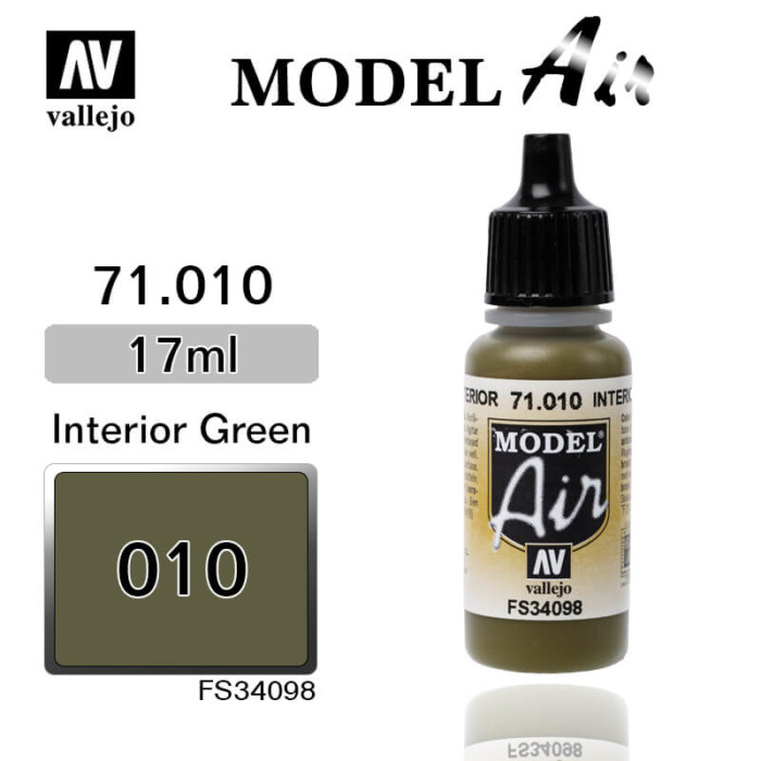 VALLEJO MODEL AIR 71.010 INTERIOR GREEN
