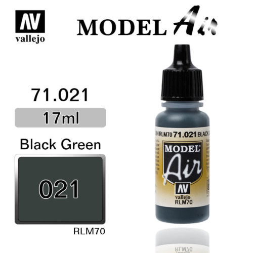 VALLEJO MODEL AIR 71.021 BLACK GREEN