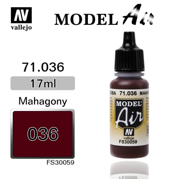 VALLEJO MODEL AIR 71.036 MAHAGONY