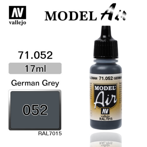 VALLEJO MODEL AIR 71.052 GERMAN GREY