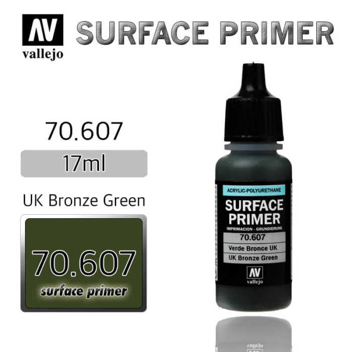VALLEJO PRIMER 70.607 UK BRONZE GREEN 17ml