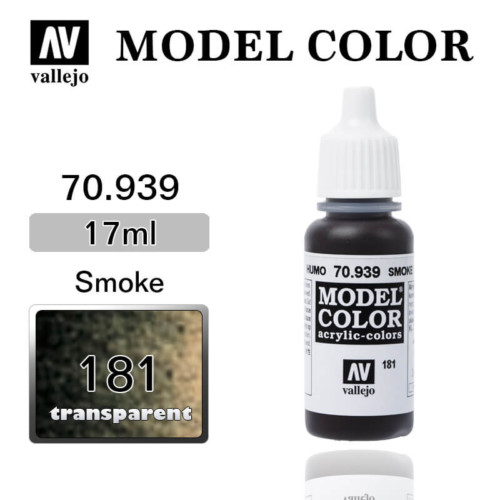 VALLEJO MODEL COLOR 70.939 SMOKE