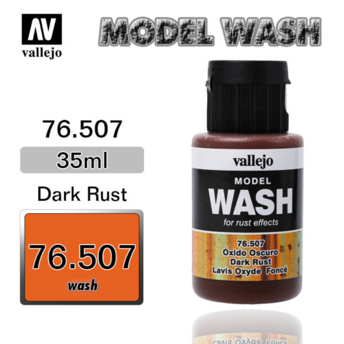Vallejo Wash 76.507 DARK RUST
