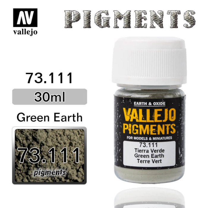 Vallejo Pigment 73.111 GREEN EARTH