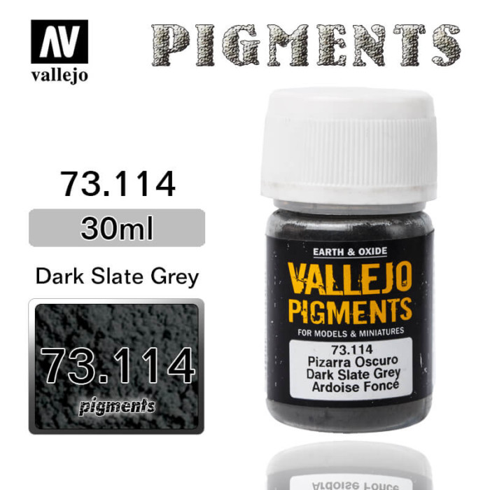 Vallejo Pigment 73.114 DARK SLATE GREY