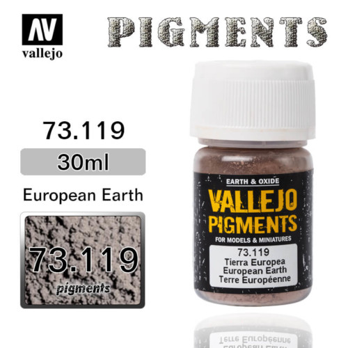 Vallejo Pigment 73.119 EUROPEAN EARTH
