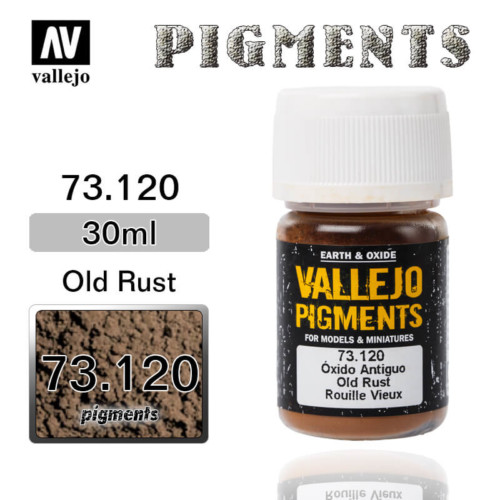 Vallejo Pigment 73.120 OLD RUST