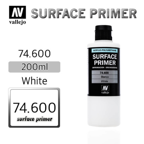 VALLEJO PRIMER 74.600 WHITE 200ml