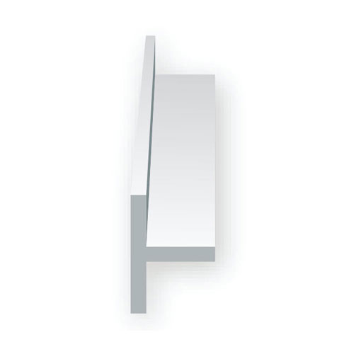 EverGreen Πλαστική Δοκός Τ 35mm Λευκή
