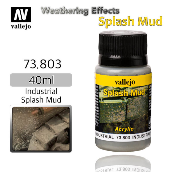 Vallejo 73803 Industrial Splash Mud Weathering Effects