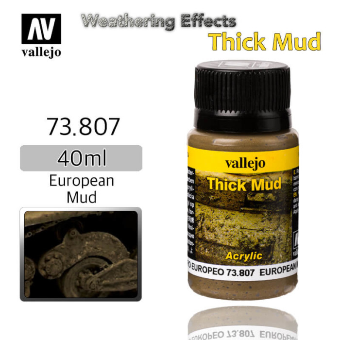 Vallejo 73807 European Thick Mud Weathering Effects