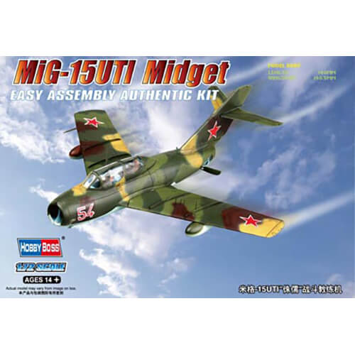 Hobby Boss 172 Mikoyan MiG-15UTI 'Easy Build' HB80262