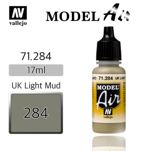VALLEJO MODEL AIR 71.284 UK LIGHT MUD