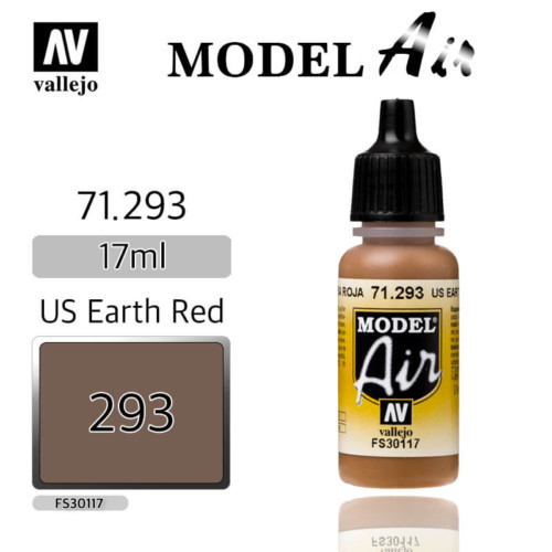 VALLEJO MODEL AIR 71.293 US EARTH RED