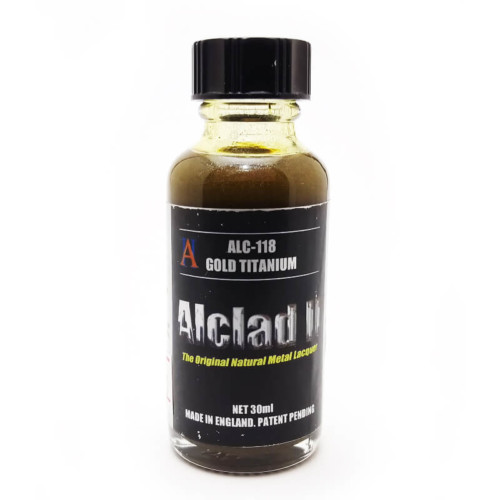 Alclad2 30ml Gold Titanium Μεταλλικό χρώμα Lacquer ALC-118