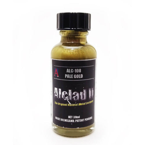 Alclad2 30ml Pale Gold Μεταλλικό χρώμα Lacquer ALC-108