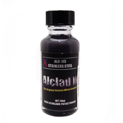 Alclad2 30ml Stainless Steel Μεταλλικό χρώμα Lacquer ALC-115