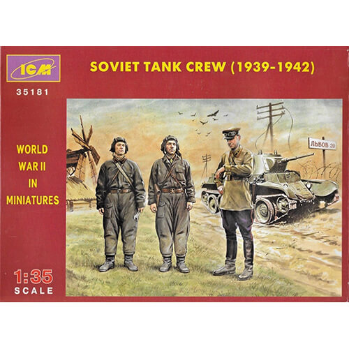 ICM 1/35 Soviet Tank Crew 1939-1942 (35181)