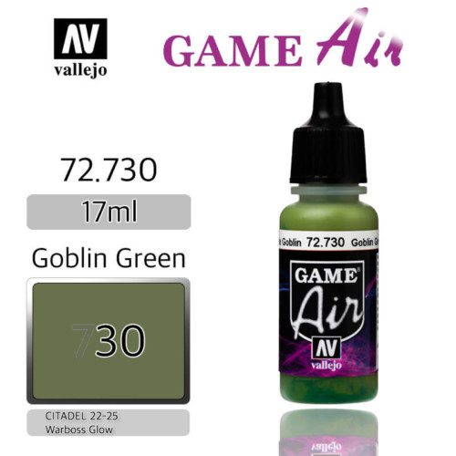 VALLEJO GAME AIR 72.730 GOBLIN GREEN