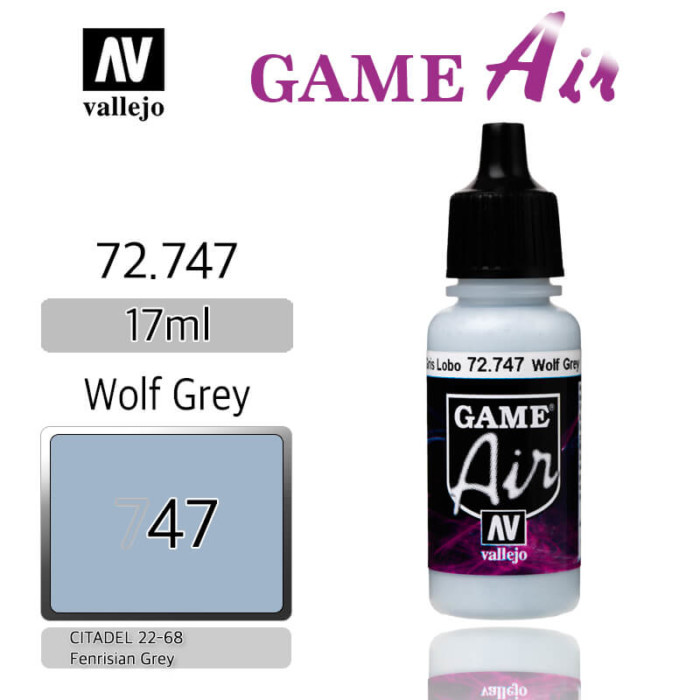 VALLEJO GAME AIR 72.747 WOLF GREY