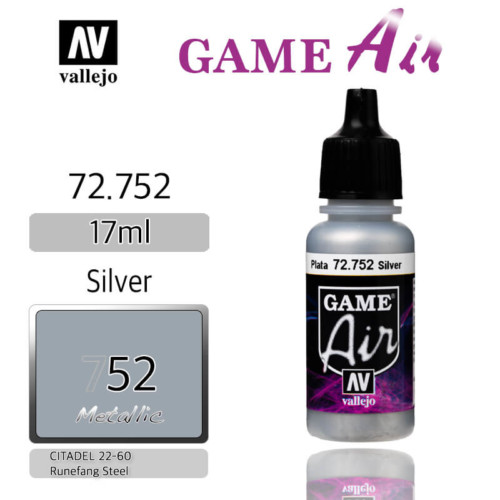 VALLEJO GAME AIR 72.752 SILVER