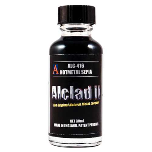 Alclad2 30ml Hot Metal Sepia Μεταλλικό χρώμα Lacquer ALC-416