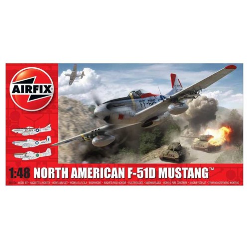 Airfix 148 North American F-51D Mustang (A05136)