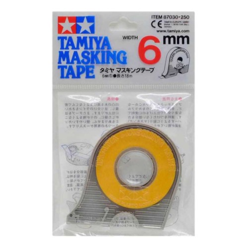 Tamiya 87030 Masking Tape 6mm με θήκη