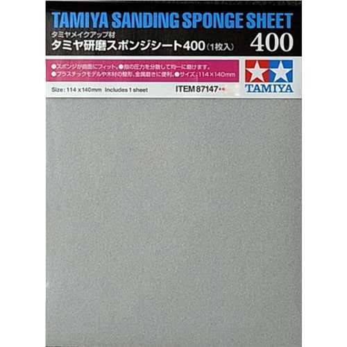 Tamiya 87163 Sanding Sponge Sheet 320