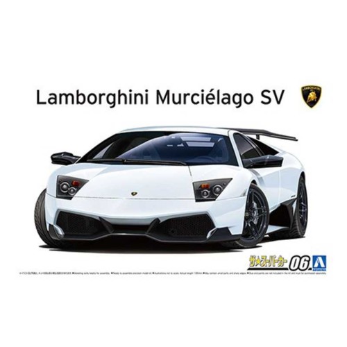 Aoshima 124 Lamborghini Murcielago LP670-4 SV (05901)