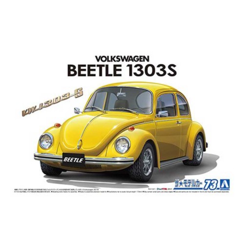 Aoshima 124 Volkswagen 13AD Beetle 1303S '73 (06130)