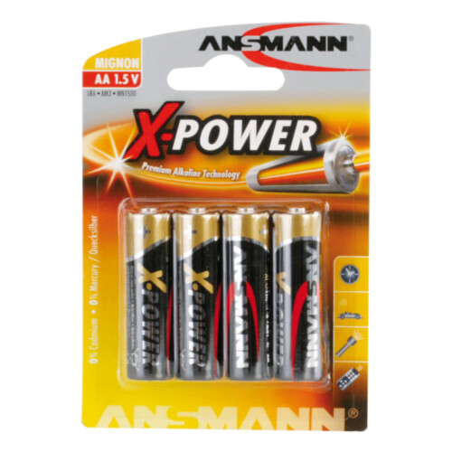 Ansmann Αλκαλικές Μπαταρίες AA X-Power LR6 1.5V