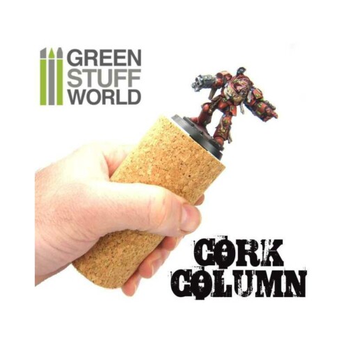 Green Stuff World 1433 - Sculpting COLUMN Cork for armatures