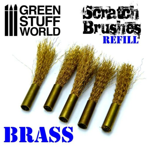 Green Stuff World 1651 - Brass Refill for Scratch Brush