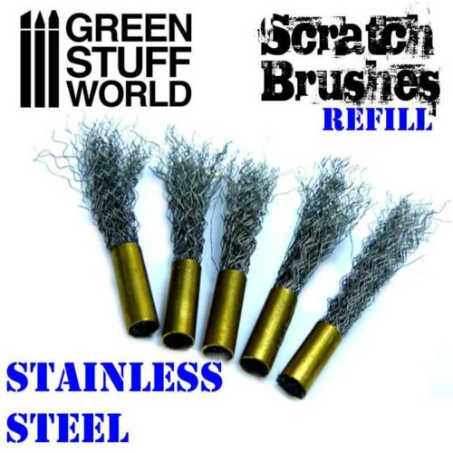 Green Stuff World 1652 - Steel Refill for Scratch Brush