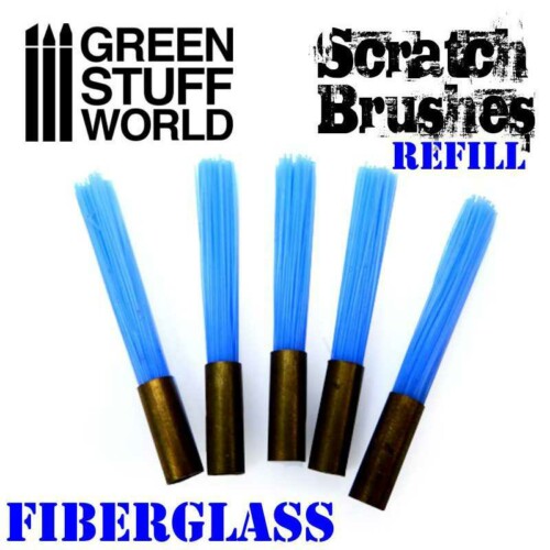 Green Stuff World 1653 - Fiber Glass Refill for Scratch Brush
