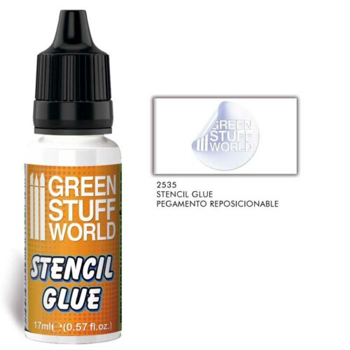 Green Stuff World 2535 - Repositionable Stencil Glue 17ml