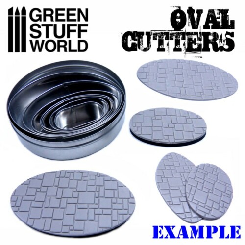 Green Stuff World 1998 - Oval Base Cutters