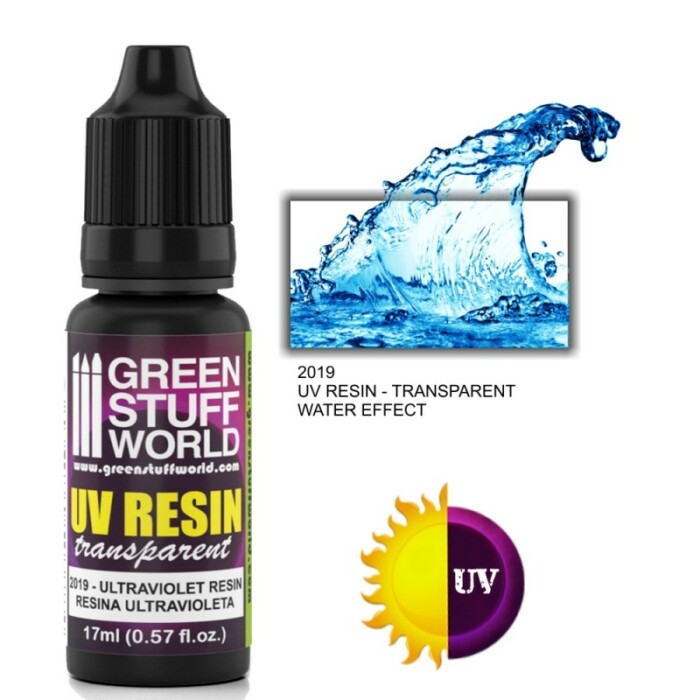 Green Stuff World 2019 - UV Resin 17ml - Water Effect