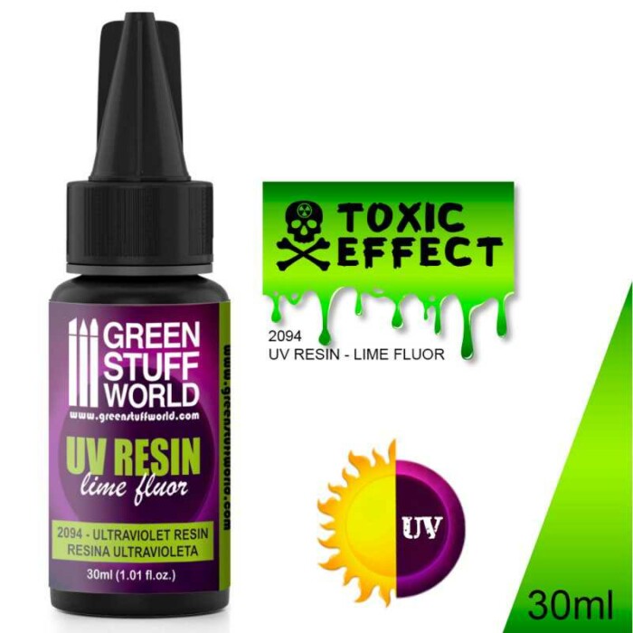 Green Stuff World 2094 - UV Resin 30ml - Toxic Effect