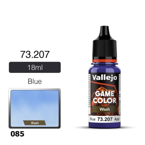 Vallejo Game Wash 73207 Blue Wash 18ml