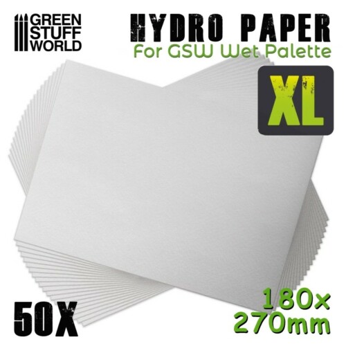 Green Stuff World 10621 - Hydro Paper XL για Υγρή Παλέτα XL 50pcs