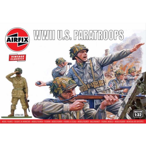 Airfix 1/32 WWII U.S. Paratroops (A02711V)