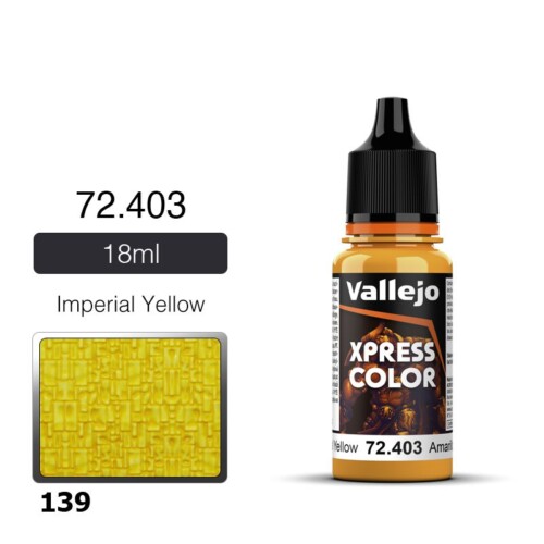 VALLEJO XPRESS COLOR 72403 IMPERIAL YELLOW