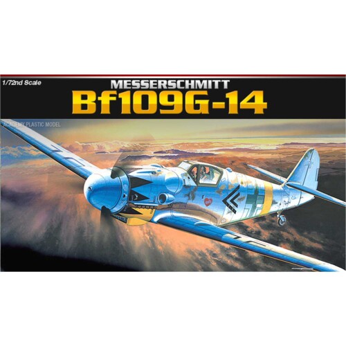 Academy 12454 172 Bf109G-14 Messerchmitt (A12454)